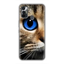 Чехлы с Котиками для TECNO Spark 7P (VPrint) (Глаз кота)