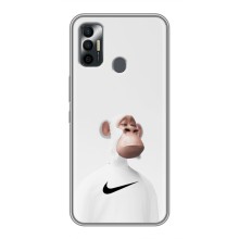 Чехлы с Обезьянами NFT для TECNO Spark 7P (AlphaPrint) (обезьяна NFT Nike)