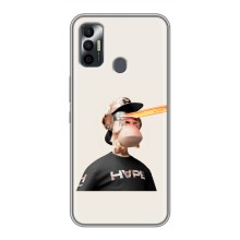 Чехлы с Обезьянами NFT для TECNO Spark 7P (AlphaPrint) (обезьяна NFT в очках)