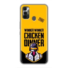 Чехол PUBG для Техно Спарк 7Р (AlphaPrint) (Pubg шлем)