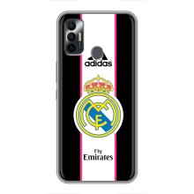 Чехол для TECNO Spark 7P с принтом (Лого Real Madrid)