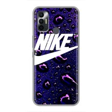 Чехол для TECNO Spark 7P - с принтом Найк (AlphaPrint) (Найк принт)