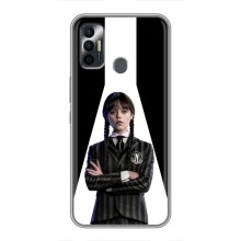 Чехлы Венсдей на TECNO Spark 7P Уэнсдей (AlphaPrint) (W-Wednesday)