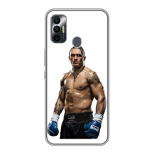 Чехол с картинкой Александр Усик для TECNO Spark 7P – Усик на белом