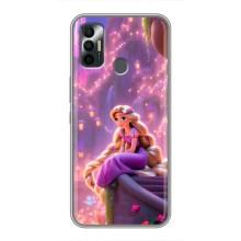 Чехол Рапунцель для TECNO Spark 7P (Рапунцель в замке)
