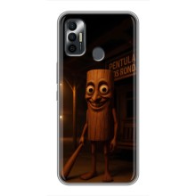Чохол з мемом Тралалело тралала на TECNO Spark 7P (Тунг тунг тунг сахур)