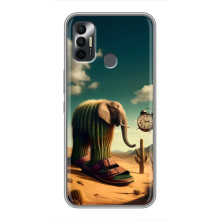 Чехол с мемами тралалело тралала для TECNO Spark 7P – Лирили ларила