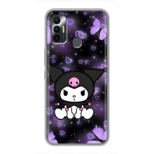 Чохол з персонажем Куромі на TECNO Spark 7P – Куромі на чорному