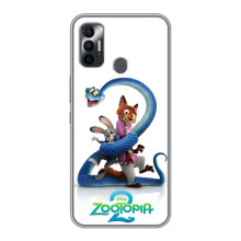 Чехол Зоотрополіс на TECNO Spark 7P