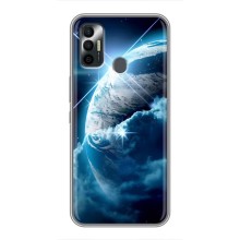 Космические Чехлы для Техно Спарк 7Р (VPrint) (Земля с космоса)