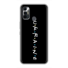 Украинские Чехлы для TECNO Spark 7P с картинкой УПА (AlphaPrint) (UKRAINE)