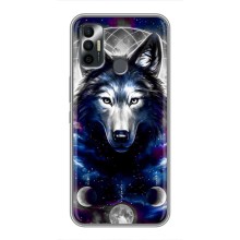 Защитные чехлы для Техно Спарк 7Р (AlphaPrint) (ХИТ продаж) ВОЛК (Волк)