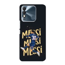 Чохли для TECNO Spark 8 (Leo чемпіон) (AlphaPrint) (Messi ПСЖ)