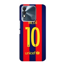 Чохли Мессі для TECNO Spark 8 (AlphaPrint) (Messi Barca 10)