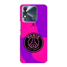 Чехлы PSG для TECNO Spark 8 (AlphaPrint) (яркий ПСЖ)