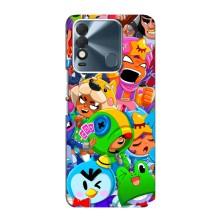 Чехлы Brawl Stars для TECNO Spark 8 (AlphaPrint)