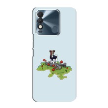 Чехлы с картинкой собаки Патрон для TECNO Spark 8 (AlphaPrint) (Сапер Пес)