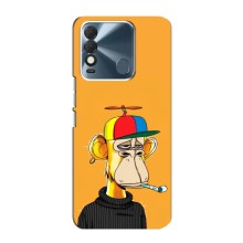 Чехлы с Обезьянами NFT для TECNO Spark 8 (AlphaPrint) (Скучающая Обезьяна NFT)