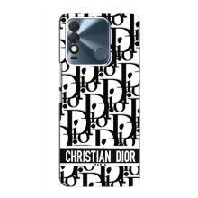 Чехол (Dior, Prada, YSL, Chanel) для TECNO Spark 8 (Christian Dior)