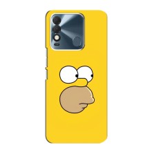 Чехол с Симпсонами для TECNO Spark 8 (VPrint) (Гомер)