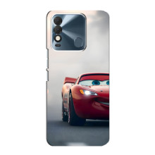 Силиконовый чехол Маквин для TECNO Spark 8 – Маквин на трасе