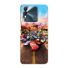 Силиконовый чехол Маквин для TECNO Spark 8 – Тачки Маквин