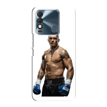 Чехол с картинкой Александр Усик для TECNO Spark 8 – Усик на белом