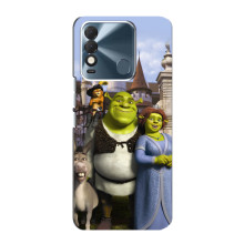 Чехол с мультфильмом Шрек на TECNO Spark 8