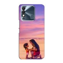 Чехол с мультфильмом Моана TECNO Spark 8 (Моана и Симеа)