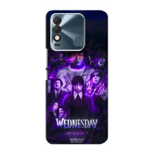 Чехол с дизайном Венздей 2 на TECNO Spark 8