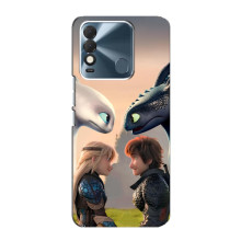 Чехол как приручить дракона на TECNO Spark 8 (Гикавка и Астрид)