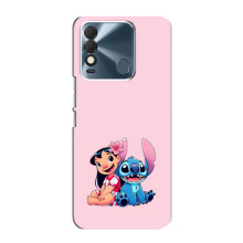 Чехол с принтом Стич на TECNO Spark 8 (Лило и Стич)
