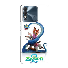 Чехол Зоотрополіс на TECNO Spark 8