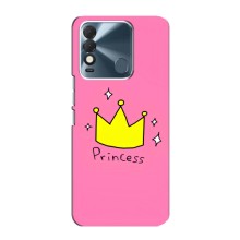 Девчачий Чехол для TECNO Spark 8 – Princess