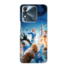 Чехол с принтом Фантастическая четверка для TECNO Spark 8 – Герои Фантастической четверки