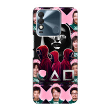 Чохол Гра в кальмара для TECNO Spark 8 – Персонажі гри кальмара