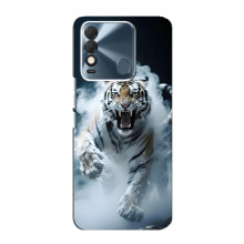 Чехол с картинкой «Хищники» для TECNO Spark 8 – Тигр