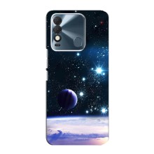 Космические Чехлы для Техно Спарк 8 (VPrint) (Космический вид)
