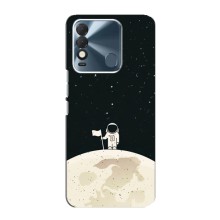Космические Чехлы для Техно Спарк 8 (VPrint) (На луне)