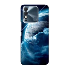 Космические Чехлы для Техно Спарк 8 (VPrint) (Земля с космоса)