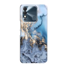 Мраморный чехол на TECNO Spark 8 (VPrint) (Нежный мрамор)