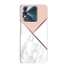 Мраморный чехол на TECNO Spark 8 (VPrint) (Тройной мрамор)