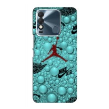 Силиконовый Чехол Nike Air Jordan на Техно Спарк 8 – Джордан Найк
