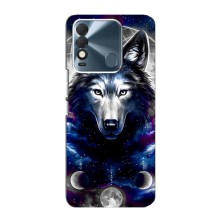 Защитные чехлы для Техно Спарк 8 (AlphaPrint) (ХИТ продаж) ВОЛК (Волк)