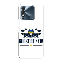 Защитные чехлы (Призрак Киева) для TECNO Spark 8 (AlphaPrint) (GHOST of Kyiv)