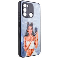 TPU+PC чохол Prisma Ladies для TECNO Spark 8C