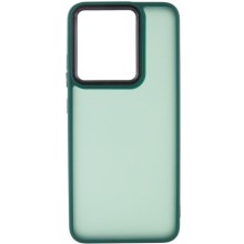 Чехол TPU+PC Lyon Frosted для TECNO Spark 8C – Зеленый