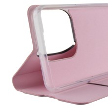 Кожаный чехол-книжка GETMAN Elegant (PU) для TECNO Spark 8C – Розовый