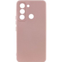 Чехол Silicone Cover Lakshmi Full Camera (A) для TECNO Spark 8C – Розовый
