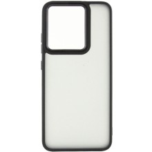 Чехол TPU+PC Lyon Frosted для TECNO Spark 8C – Черный